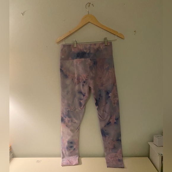 Zella pink, purple and blue leggings - women’s M - 28” inseam 🩷💜🩵 - Picture 2 of 4